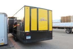 ***2019 AMERICAN SURPLUS ICE CASTLE 8' X 22' ICE HOUSE MODEL ON TANDEM AXLE VALLEY FRAME,