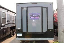 ****2020 AMERICAN SURPLUS ICE CASTLE 8' X 21' V FRONT STORM EDITION ON G&S GALVANIZED TANDEM AXLE