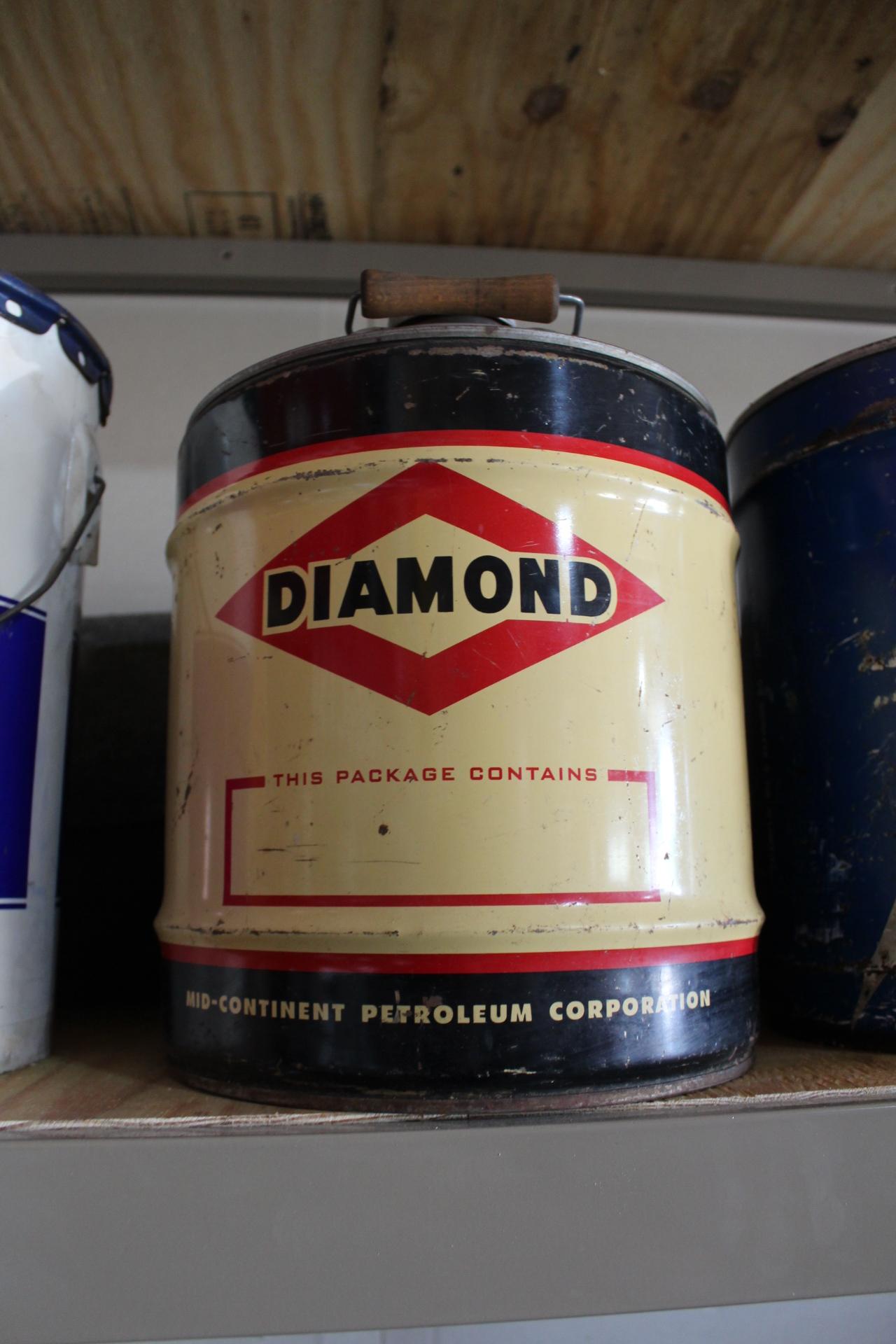 Diamond 5gal oil can, DI-4