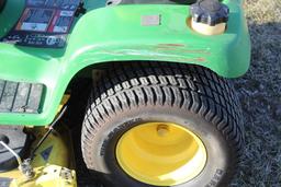 John Deere LX280 Lawn Tractor, 48" Deck, 18 HP, 667 Hours Showing, Weak Trans.