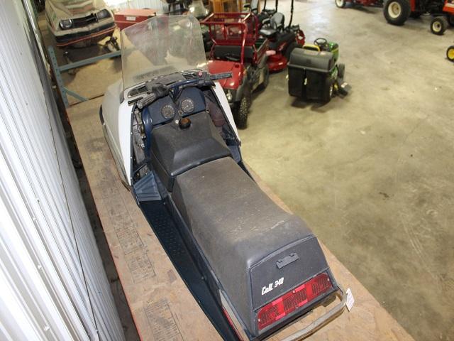 1974 Polaris Colt 340 Snowmobile, Running Condition, 2275 Miles Showing,