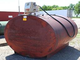 1000 Gal Diesel Barrel, Gasboy Pump and Meter, Auto Nozzle