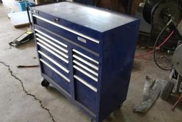 SK Tools Rolling Tool Cabinet, 12 Drawer