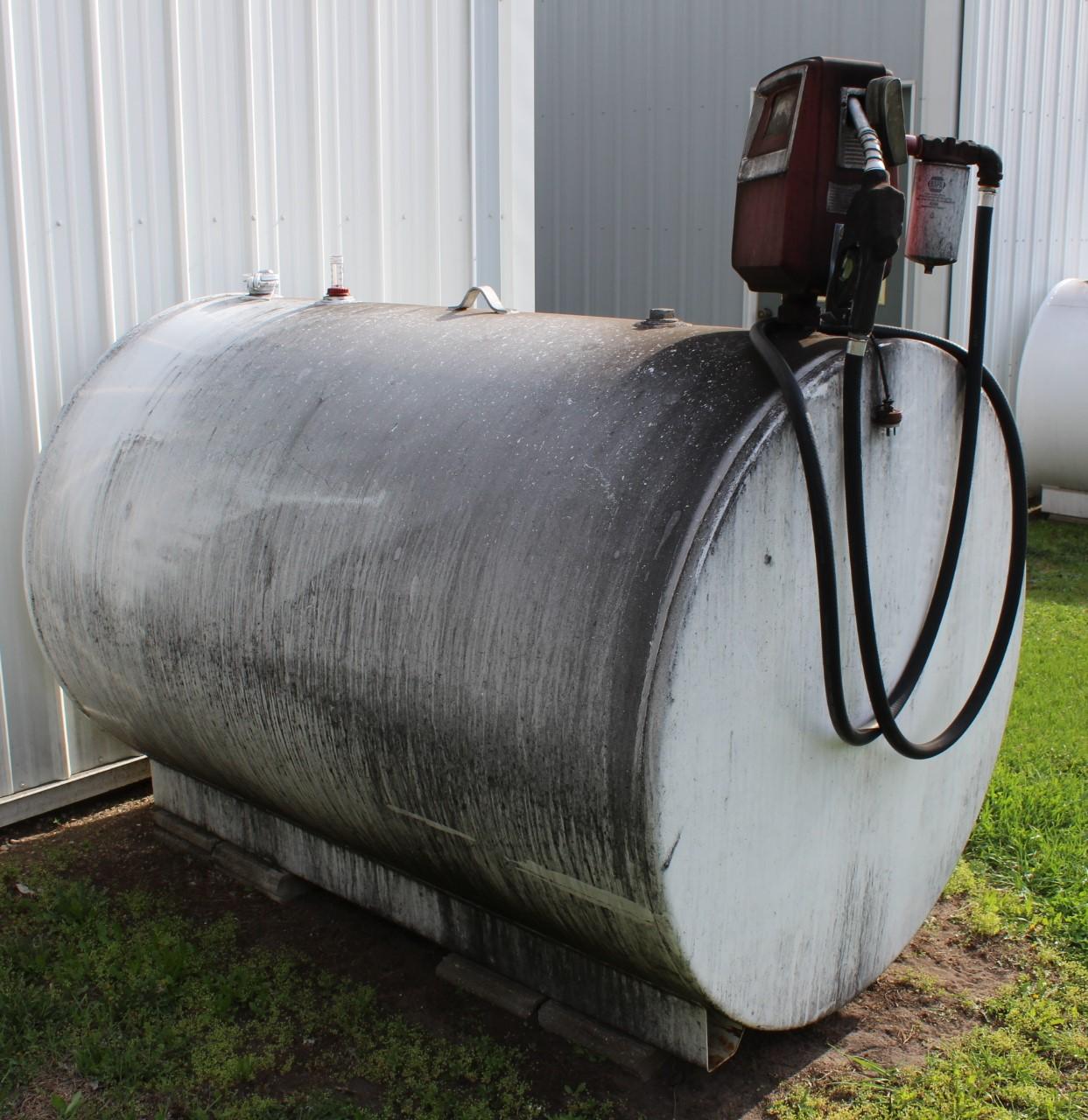 500 Gal Gas Barrel, Gasboy Pump & Meter