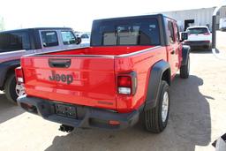 2020 Jeep Gladiator Sport 4x4, Trail Rated, Package 24S, Firecracker Red,