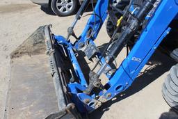 2016 New Holland Workmaster 70 MFWD Tractor, Open Station, 18.4-24 R4 Rears