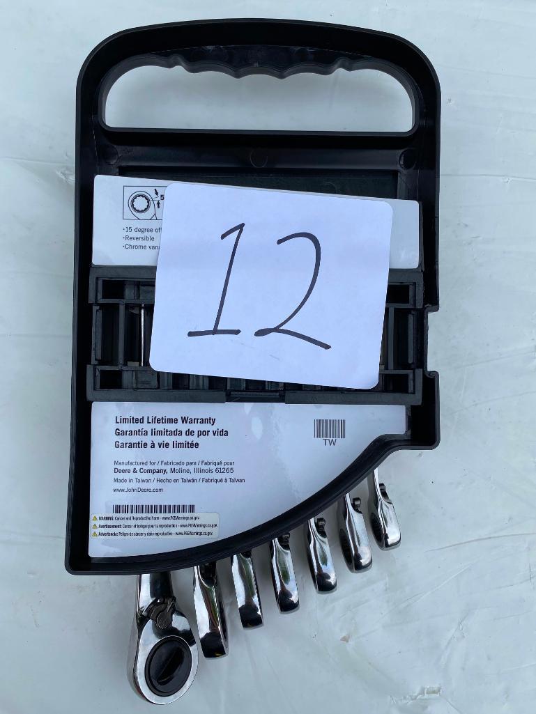 JD 7 piece Offset Ratcheting Combination Wrench Set