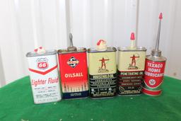 (6) oilers, 2 Archer, Skelly, Texaco, Phillips 66