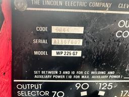 Lincoln Model WP 225 G7 Portable AC/DC  Welder, AC Portable Generator