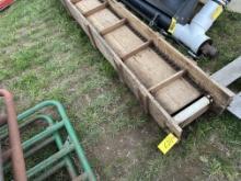 14” X 17’ Wood Feed Conveyor With Electric Motor