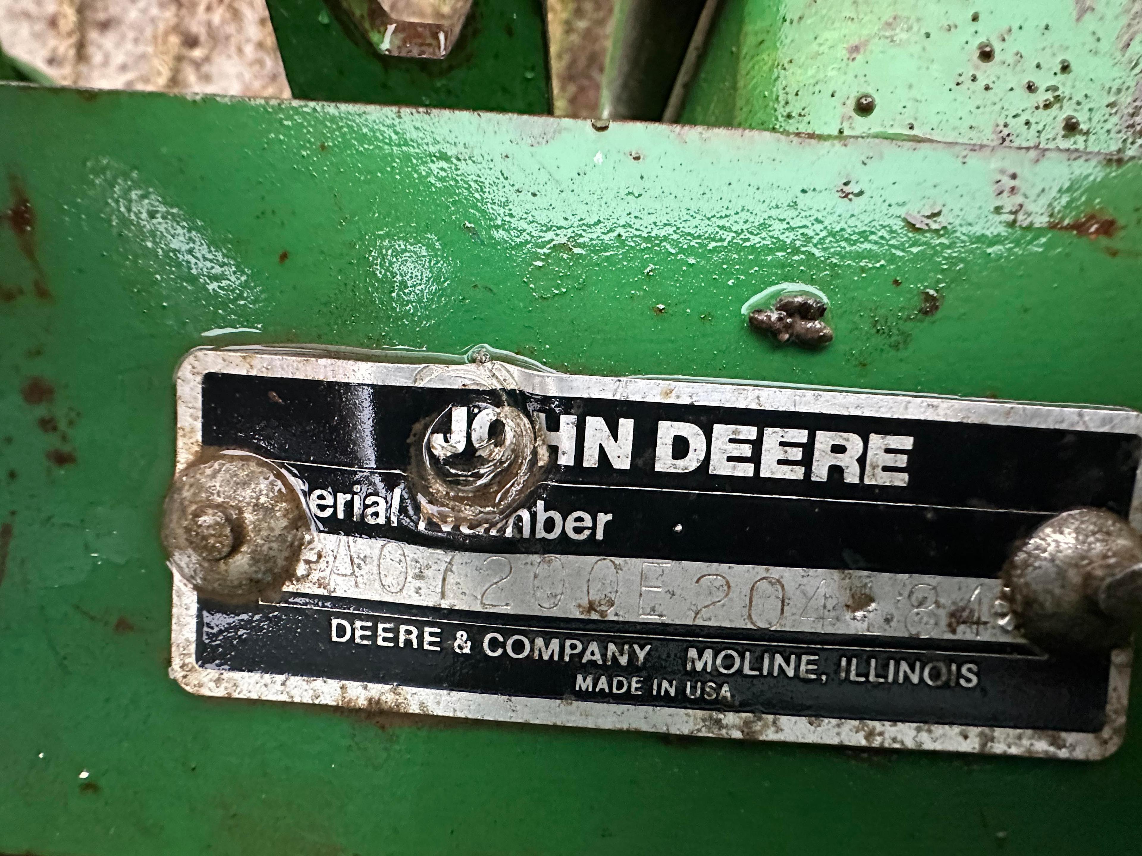 John Deere 7200 Conservation 6X30 Planter