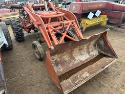 Allis Chalmers CA Tractor With Loader & 5’ Bucket