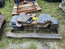(11 )Allis Chalmers Front Suitcase Weights
