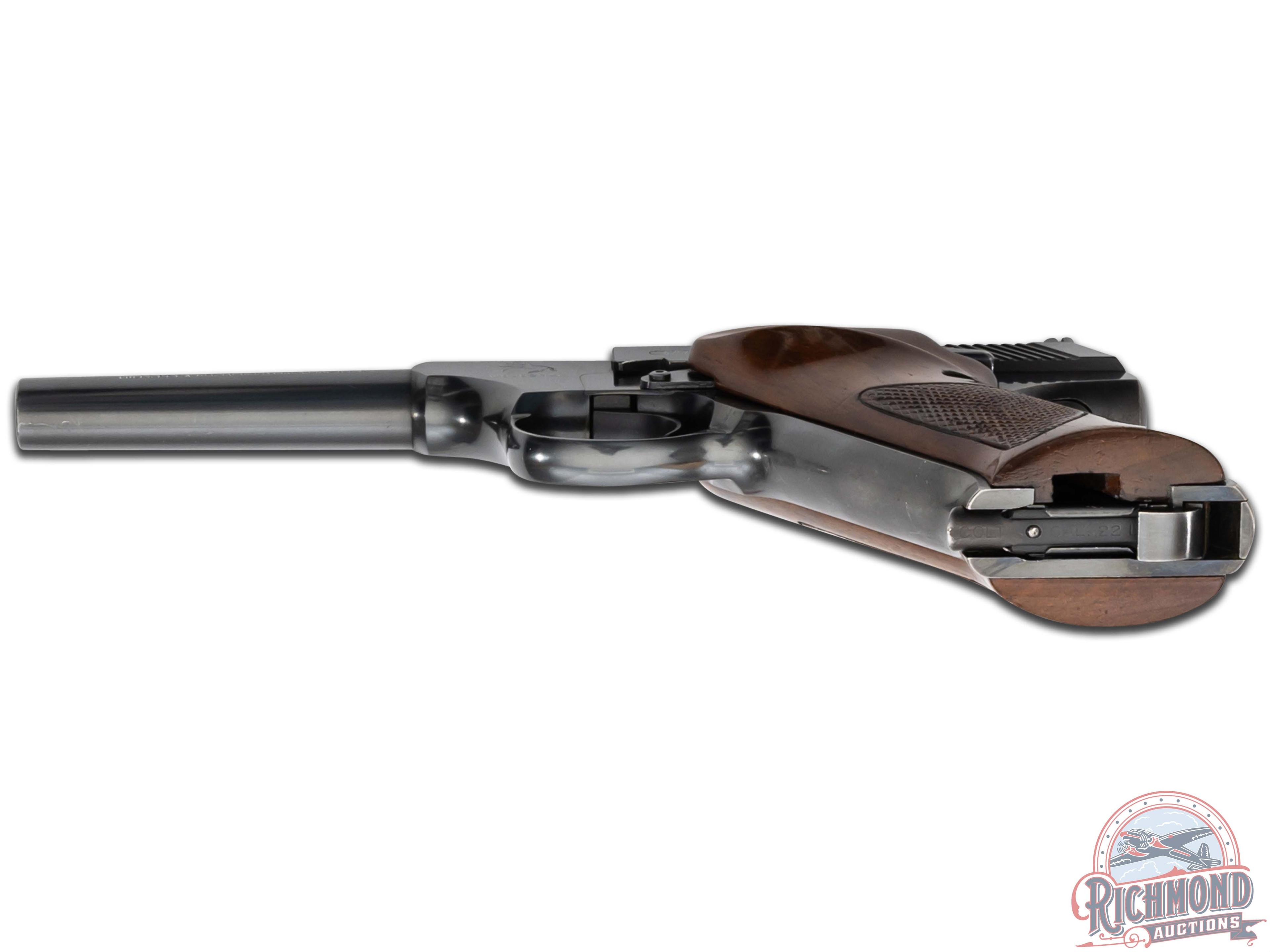 1949 Second Series Colt Woodsman .22 LR Semi-Automatic Target Pistol
