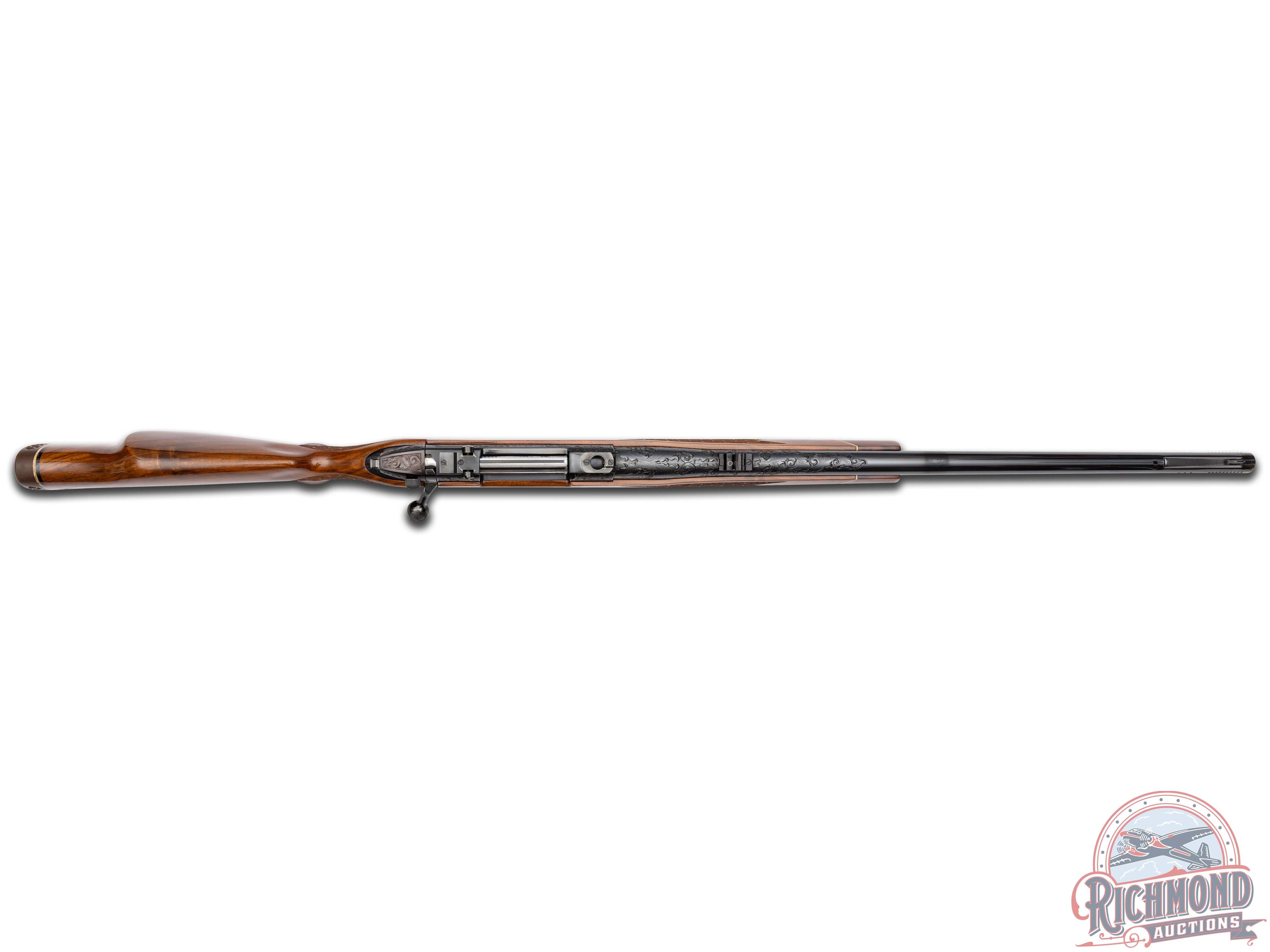 Weatherby West German Mark V Engraved at Custom Shop South Gate .460 WBY Mag Bolt Action Rifle