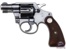 Scarce 1934 Colt Banker's Special .22 LR Snub Nose Double Action Revolver
