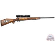 1973 West German Weatherby Mark V Bolt Action Rifle in .270 WBY Mag & Weatherby Scope