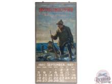 Rare 1920 Winchester Paper Calendar