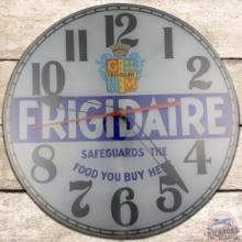 GM Frigidaire 20" Lighted Advertising Clock w/ Logo