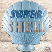 Super Shell OPC Milk Glass Gas Pump Globe