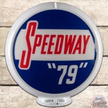Speedway "79" 13.5" Gas Pump Globe Complete