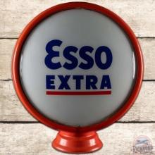 Esso Extra 15" Complete HP Metal Body Gas Pump Globe
