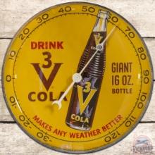 Drink 3V Cola 12" PAM Advertising Thermometer w/ Bottle