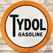 Tydol Gasoline 48" DS Porcelain Sign