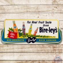 1948 Bireley's Real Fruit Taste Die Cut Embossed SS Tin Sign w/ Bottles