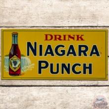 Drink Niagara Punch SS Tin sign w/ Bottle