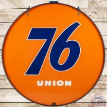 Union 76 Gasoline 5' DS Porcelain sign w/ Ring