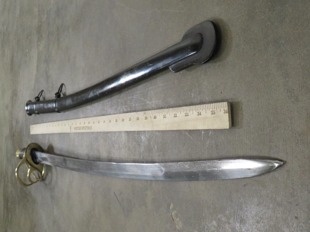 Contemporary Sword Sabre w/Sheath KNIVES
