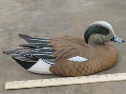 2 Beautifully Crafted Duck Decoys by Artist Jules A. Bouillet Both Signed by the Artist