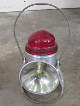 2 Vintage Railroad Lanterns, Made in US (Dorco MFG INC)(ONE$)