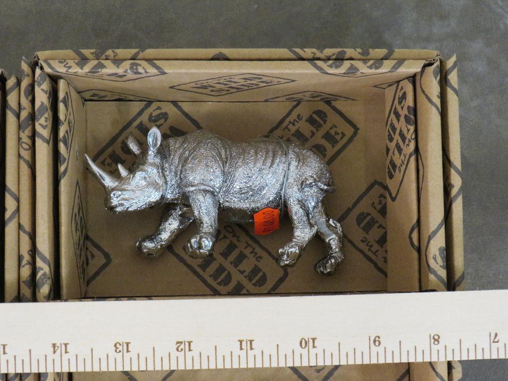 6 Resin African Animals (New in Box) DECOR