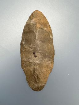 2 3/4" Onondaga Chert Adena Point, Found in New York State, Ex: Dave Summers Collection