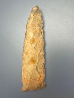 3 3/4" Side Notch Point, Found in Tennessee, Nice Sized Point, Ex: Tex Mulnite, Mulka Collection