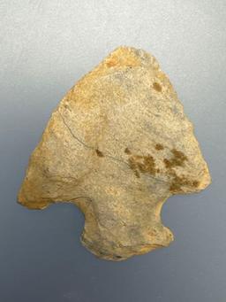 1 5/8" Rhyolite Perkiomen Point, Found in Jim Thorpe Area in Pennsylvania