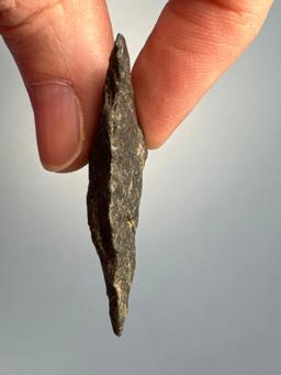 1 3/4" Classic Brewerton Eared Point, Found in Jim Thorpe Area in Pennsylvania