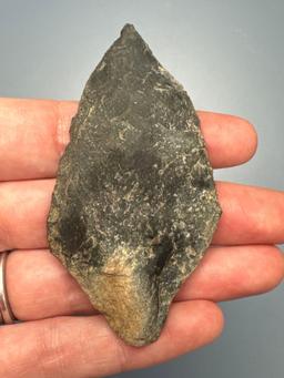 Nice 3" Quartzite Point, Well-Made, Found in Jim Thorpe Area in Pennsylvania