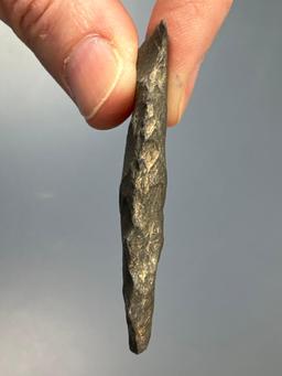 Lot of 3 Fishtail Points, Found in Various Locations in PA, Longest is 2"