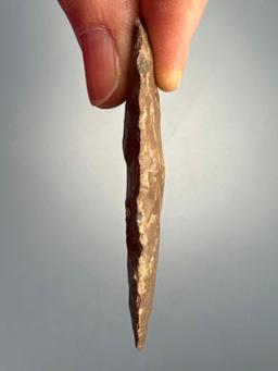 2 1/2" Normanskill Chert Broad Point, Found in Grangerville, New York