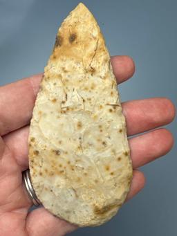 3 7/8" Fine Chert Blade, From an Old Collection out of Philadelphia, PA, Midwestern Origin Ex: Jones