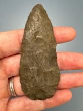 3 1/8" Esopus Chert Blade, Found in New York State, Ex: Dave Summers Collection