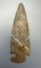 THIN 2 5/8" Side Notch Point, Found in a Field next to the Conn. River in East Windsor, CT, Ex: Joh