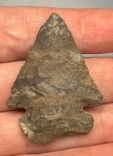 2 1/8" Triangular Knife, Point, Found in Columbia Co., NJ