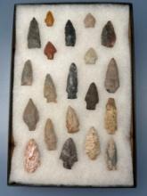 Lot of Various Points From Pennsylvania, Central States, Mixed Variety, 20 Total Points, Longest is