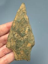 3 3/4" Point, Found in Maine, Ex: Hanning Collection of Maine