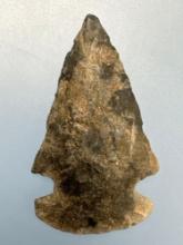 1 1/2" Dovetail-Like Style, Chert, Found on Egg Island in NJ in 1957