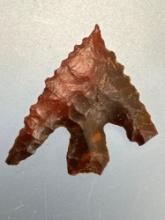 STUNNING 3/4" Red Jasper Gunther Gem Point, Found in Oregon, Ex: Burley Collection
